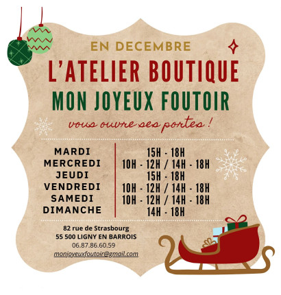 Nos horaires de décembre 2025